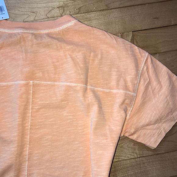 Old Navy Peach Colored Relaxed Fit Tee Shirt Dress Brand New with Tags S⦠- Picture 10 of 11